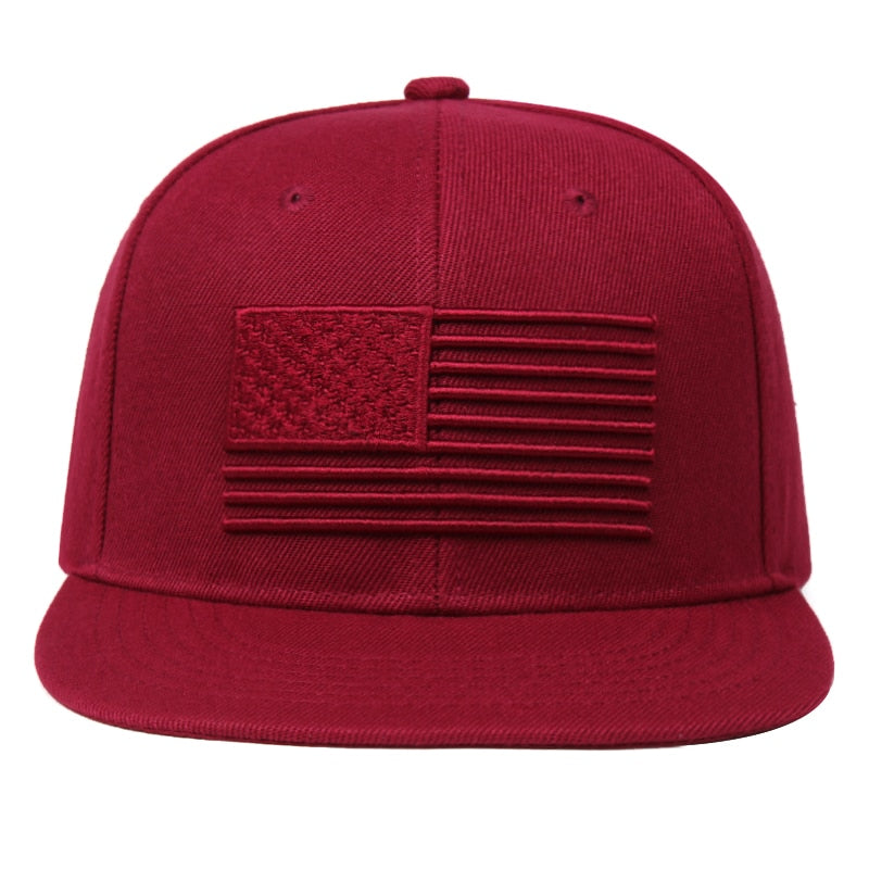 New American Flag Snapback Hat - Patriotic and Stylish Headwear