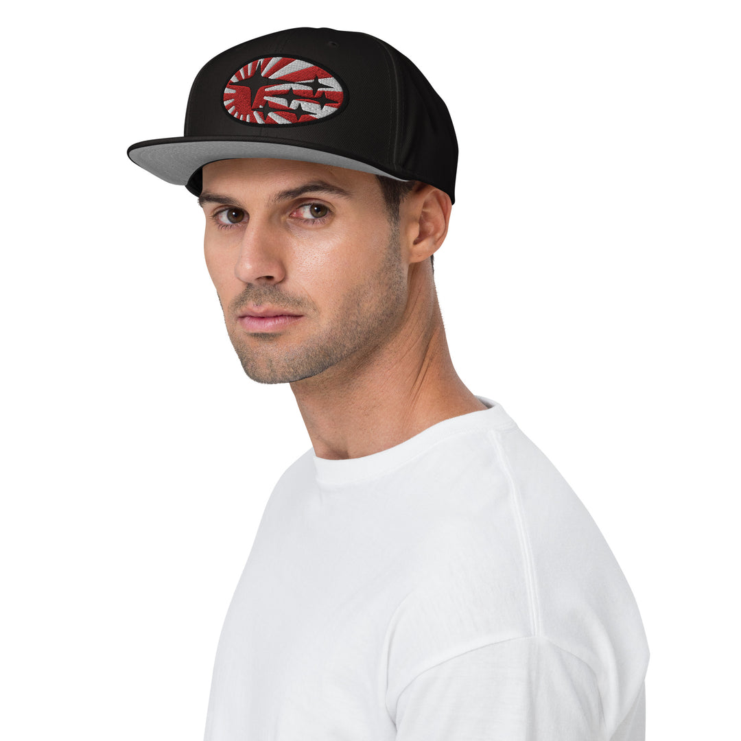 Rising Sun Snapback Hat - Bold and Stylish Headwear