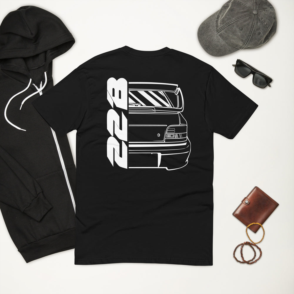 Rear 22B T-Shirt - Bold Graphic Tee for Car Enthusiasts