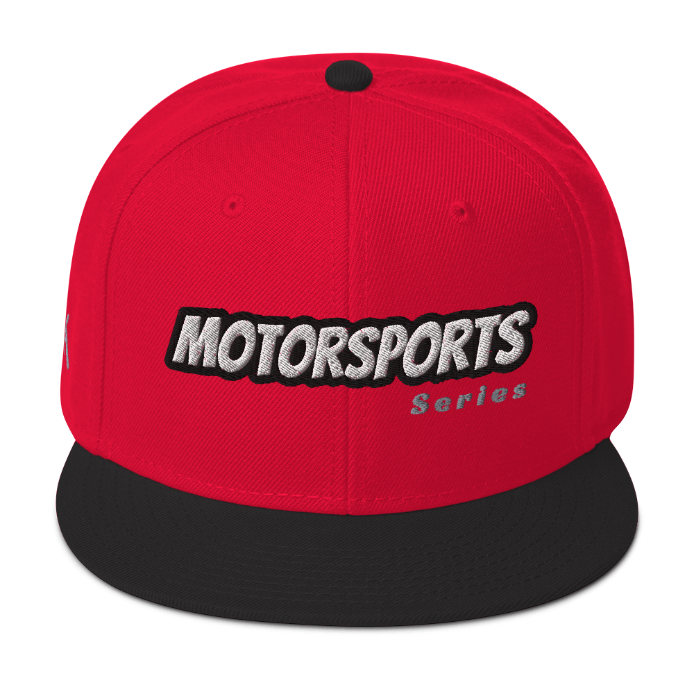 XS Motor Sports Snapback Hat - Stylish Adjustable Cap for Car Enthusiasts