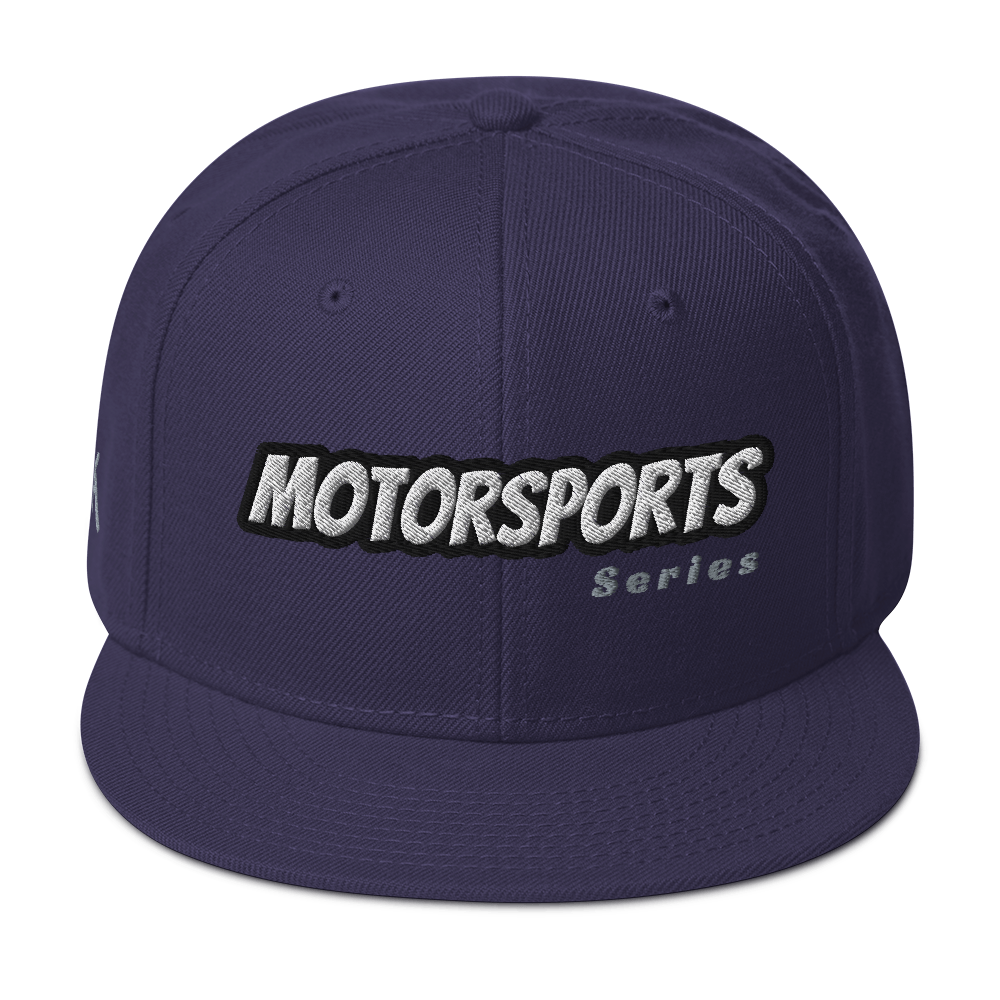 XS Motor Sports Snapback Hat - Stylish Adjustable Cap for Car Enthusiasts